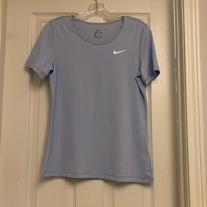 Nike light blue dry fit women’s shirt, size medium